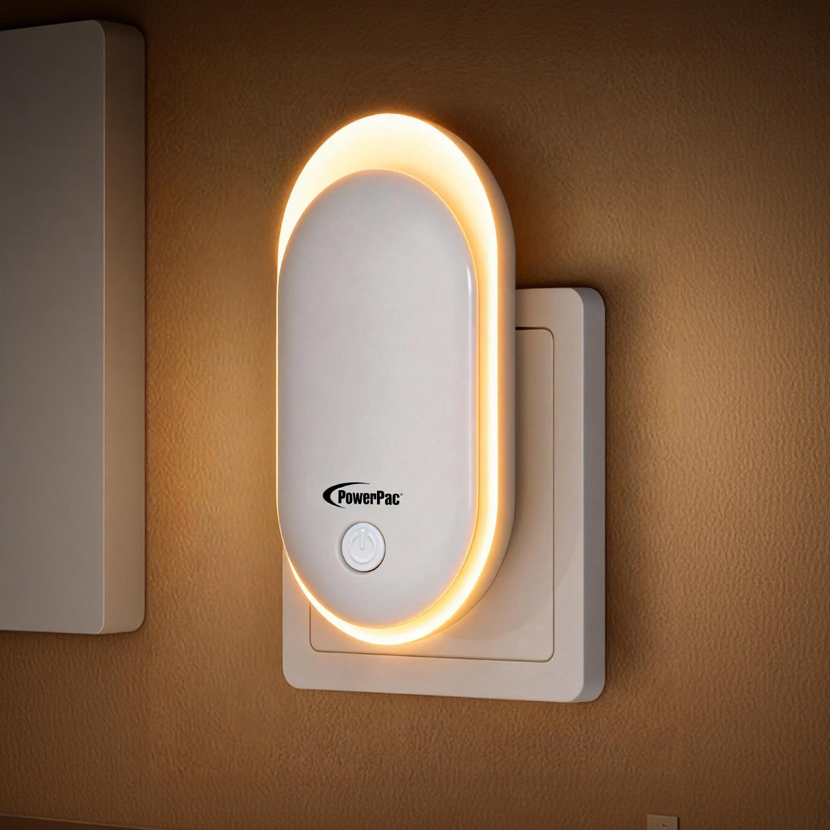 PowerPac LED Night Light. bathroom & living room Energy saving lighting lamp (MC16)