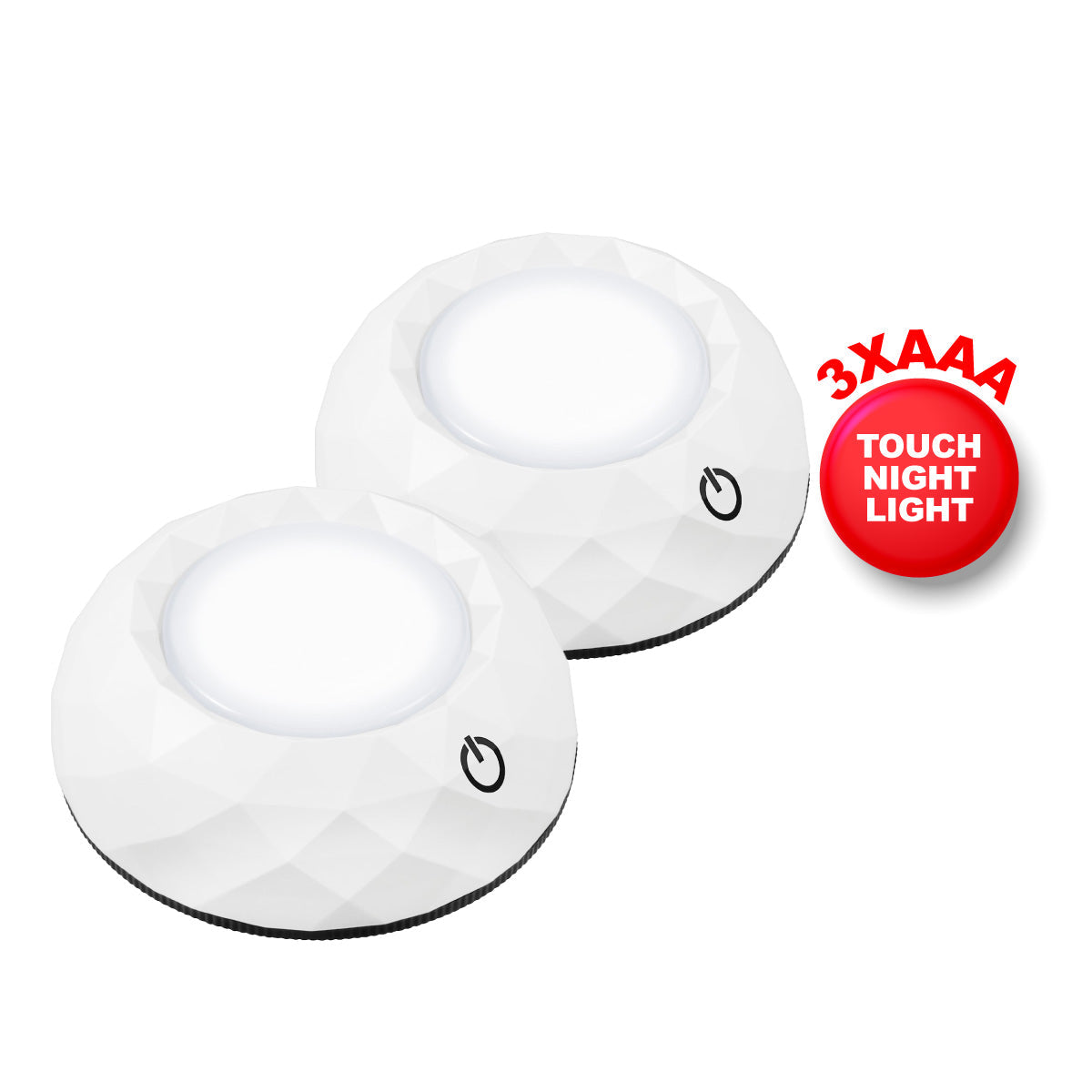 PowerPac LED Touch Night Light. bathroom & living room Energy saving lighting lamp. Light Mini Table Lamp (MC27)