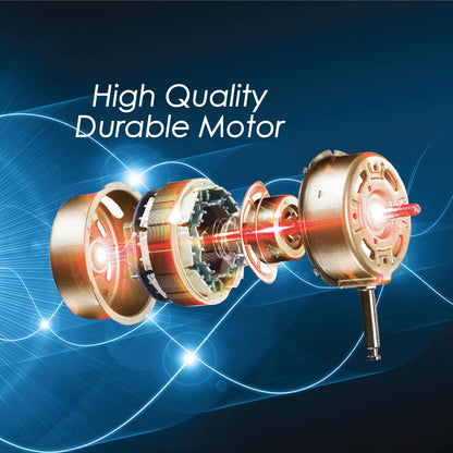 My Choice 16 Stand Fan – Remote Control. Adjustable Tilt & Height. Oscillation. Timer. Powerful. Quiet. 3-Speed. black. MC408R