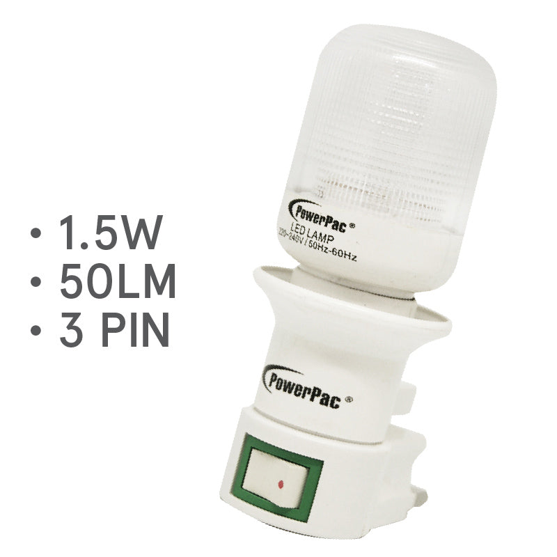 PowerPac LED Night Light with Daylight Effect (MC7)