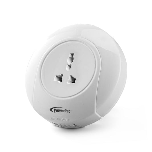 PowerPac LED Night Light with Power Switch & Auto Mode (MC72)