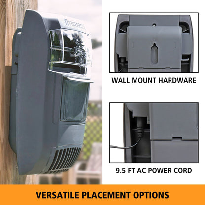 Bite Shield Wall Mount Insect Trap. AC-Powered. Lures Flying Insects