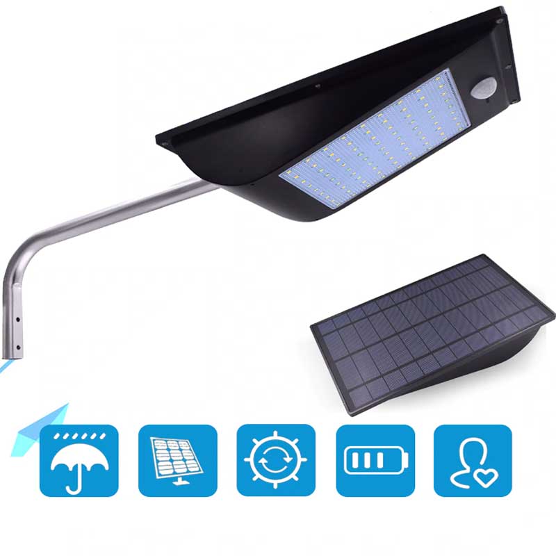 Lampadaire solaire Mini Réverbère 81 LED
