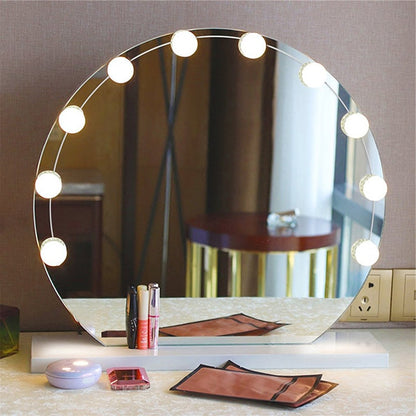5W USB Charging Dimmable Globe Mirror String Lights