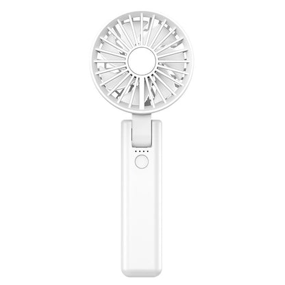 Portable Fan Mini Handheld Fan USB Rechargeable 3 Speed Personal Handheld Small Pocket Fan with Base for Indoor Outdoor Handheld Fan Mini Portable Fan Rechargeable Battery Fan Cute Design 3 Speed Dual Motors Personal Small Desk Fan with Base
