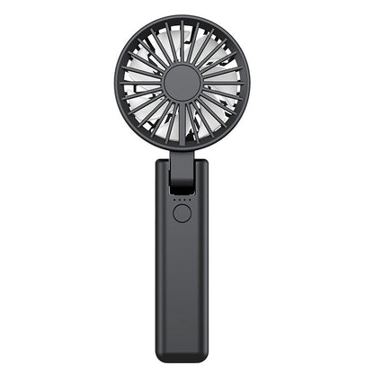 Portable Fan Mini Handheld Fan USB Rechargeable 3 Speed Personal Handheld Small Pocket Fan with Base for Indoor Outdoor Handheld Fan Mini Portable Fan Rechargeable Battery Fan Cute Design 3 Speed Dual Motors Personal Small Desk Fan with Base