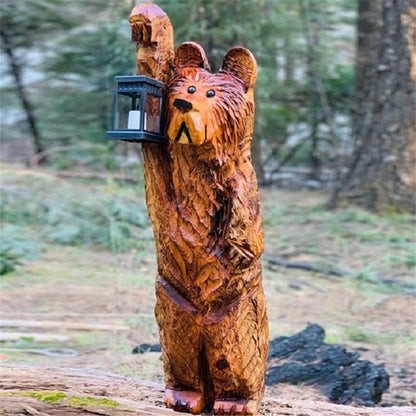 Animaux solaire Ours lumineux pour jardin