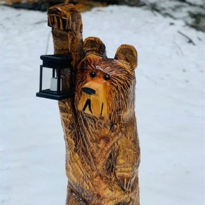 Animaux solaire Ours lumineux pour jardin