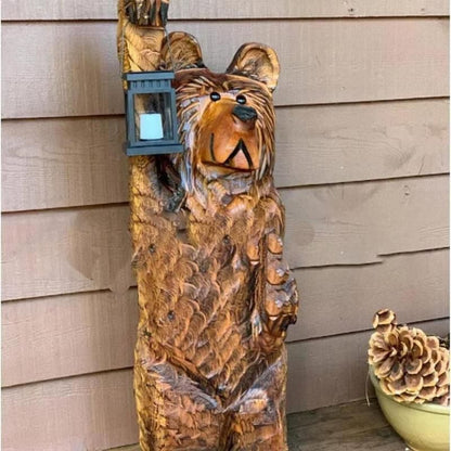 Animaux solaire Ours lumineux pour jardin