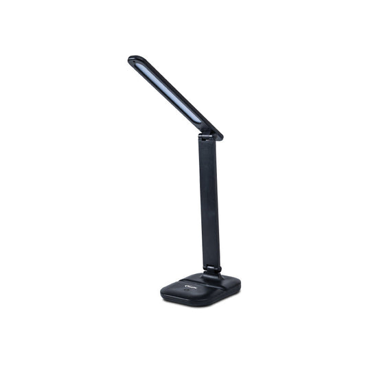 PowerPac USB LED Desk Lamp. children learning Table Lamp (PP1302) Black