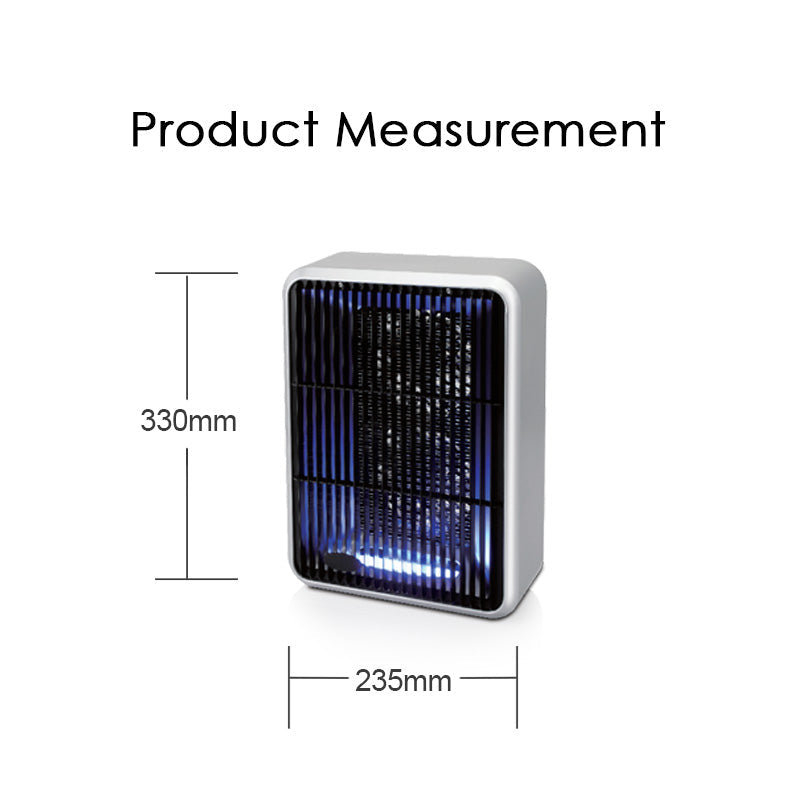 PowerPac Mosquito Killer Lamp. Insect Repellent. Pest Repellent with Suction Fan (PP2215)