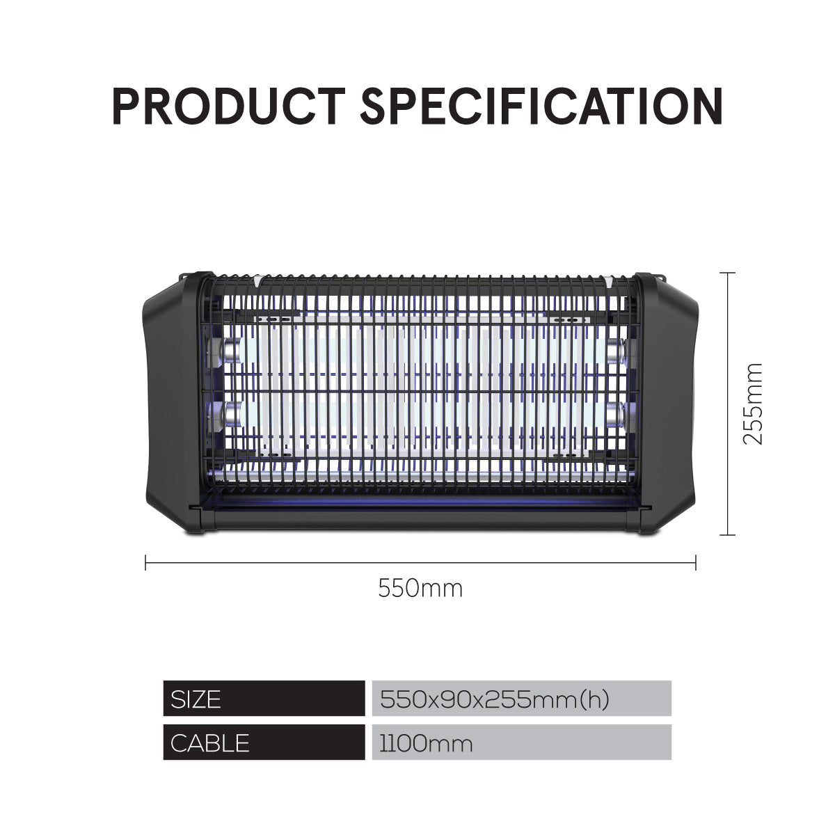PowerPac Mosquito killer Lamp. Insect Repellent . Mosquito Killer(PP2218)