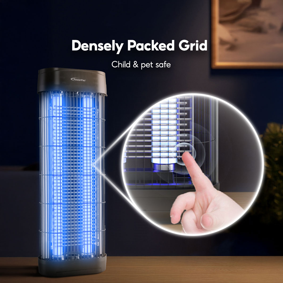 PowerPac Mosquito killer Lamp. Mosquito Repellent. Power strike (PP2237)