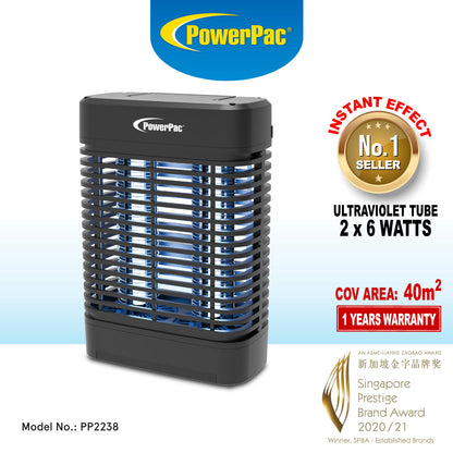 PowerPac Mosquito killer Lamp Mosquito Repellent. Power strike (PP2238)
