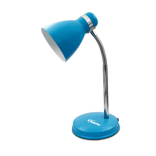 PowerPac LED Desk Lamp. children learning Table Lamp (PP3007) Blue