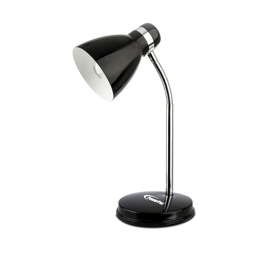 PowerPac LED Desk Lamp. children learning Table Lamp (PP3007) Black