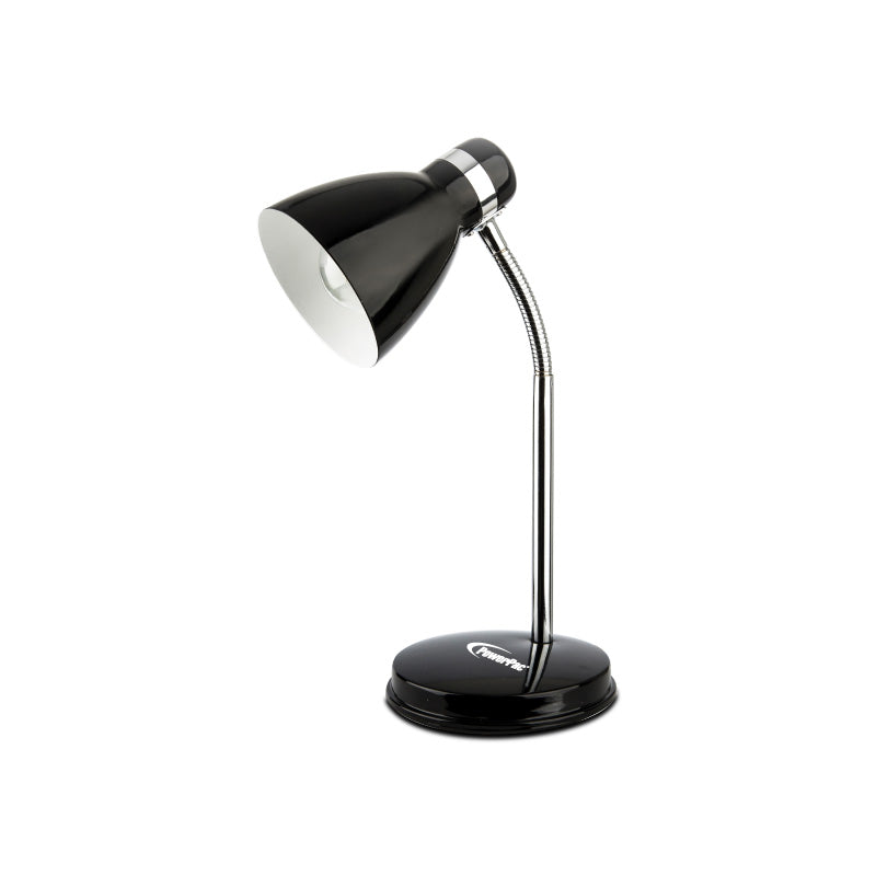 PowerPac LED Desk Lamp. children learning Table Lamp (PP3007) Black