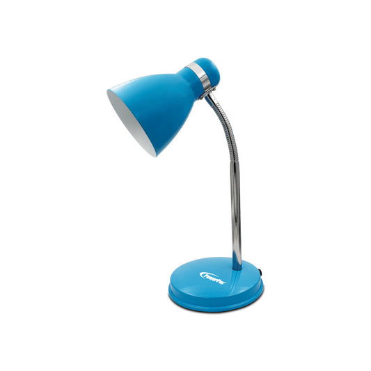 PowerPac LED Desk Lamp. children learning Table Lamp (PP3007) Blue
