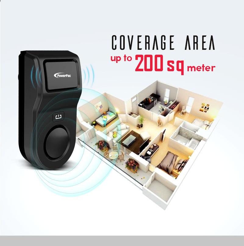 PowerPac Ultrasonic insect Repellent Mosquito Killer  (PP303)
