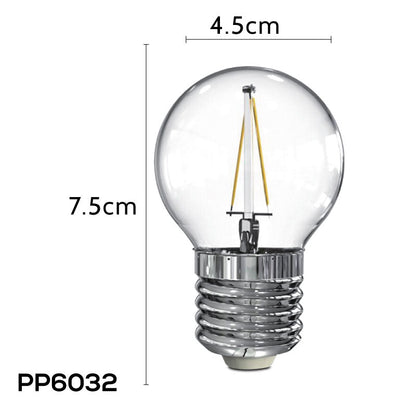 PowerPac LED Bulb. Ping Pong Bulb. LED Bulb 2W E27 Warm White (PP6032)