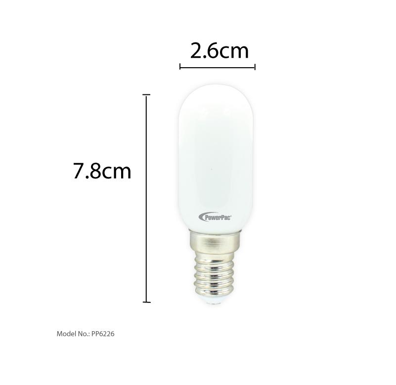 PowerPac LED Bulb. Picture Frame Bulb 5W E14 Warm White (PP6226WW)
