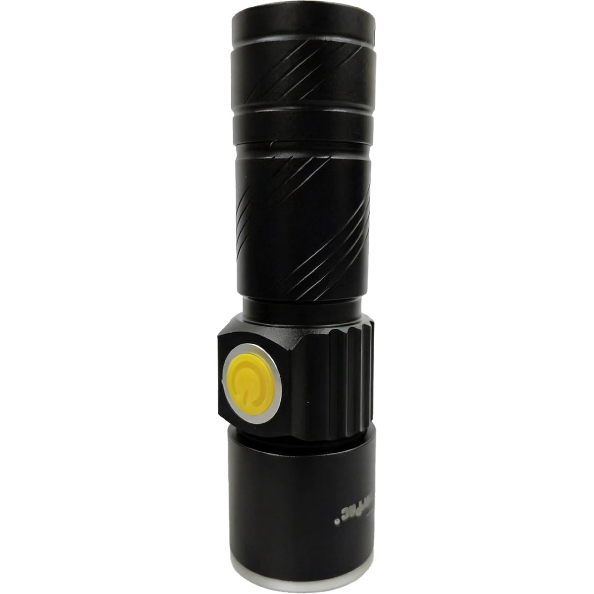 PowerPac USB Rechargeable LED Flashlight. High Power Portable EDC Torch light (PP8028)