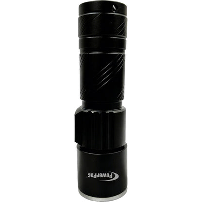 PowerPac USB Rechargeable LED Flashlight. High Power Portable EDC Torch light (PP8028)