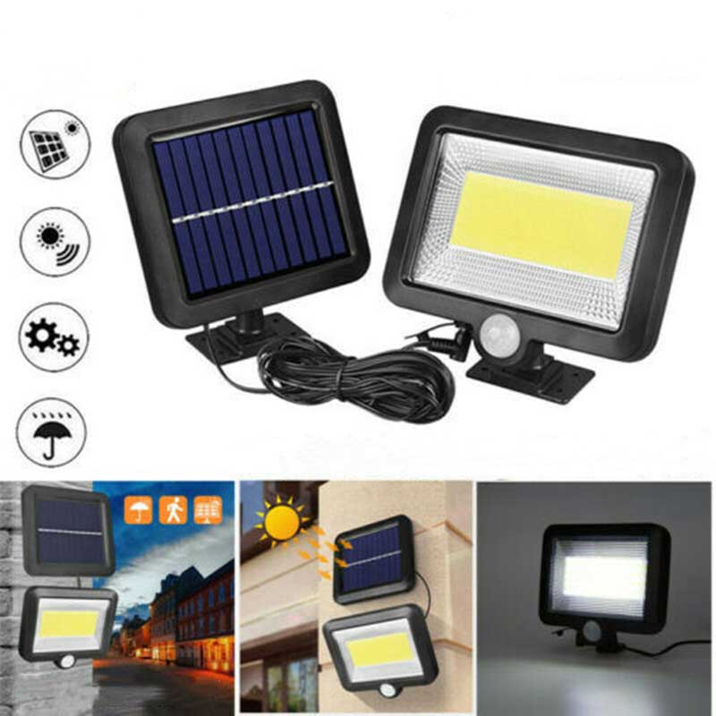 Lampe solaire jardin Panneau avec Module LED