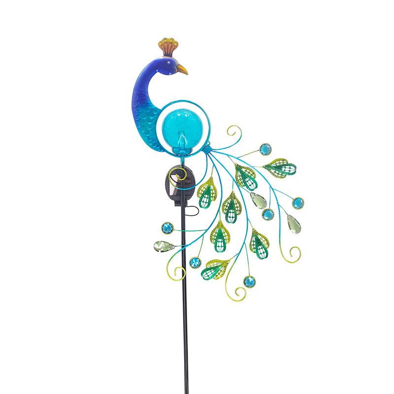 Paon solaire jardin