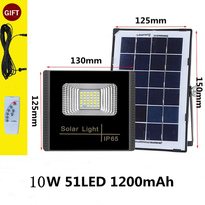 Projecteur solaire Spot LED 50 Watts (Télécommande)
