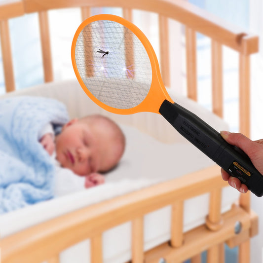 Bite Shield Racket Zapper | Electronic Insect Killer | Indoor/Outdoor