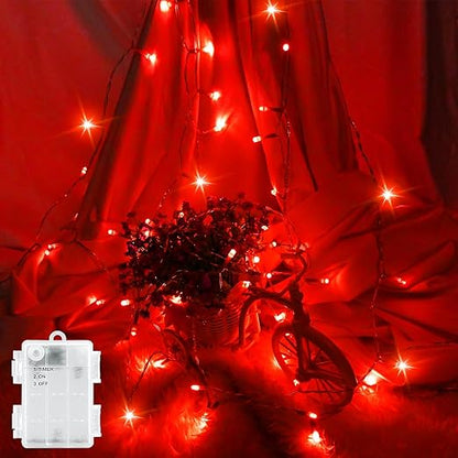 Battery Operated Waterproof Fairy Lights – 3M. 30 LED. Multi-Coloured