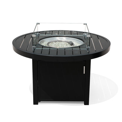 Aluminum Propane 48 Outdoor Fire Pit Table