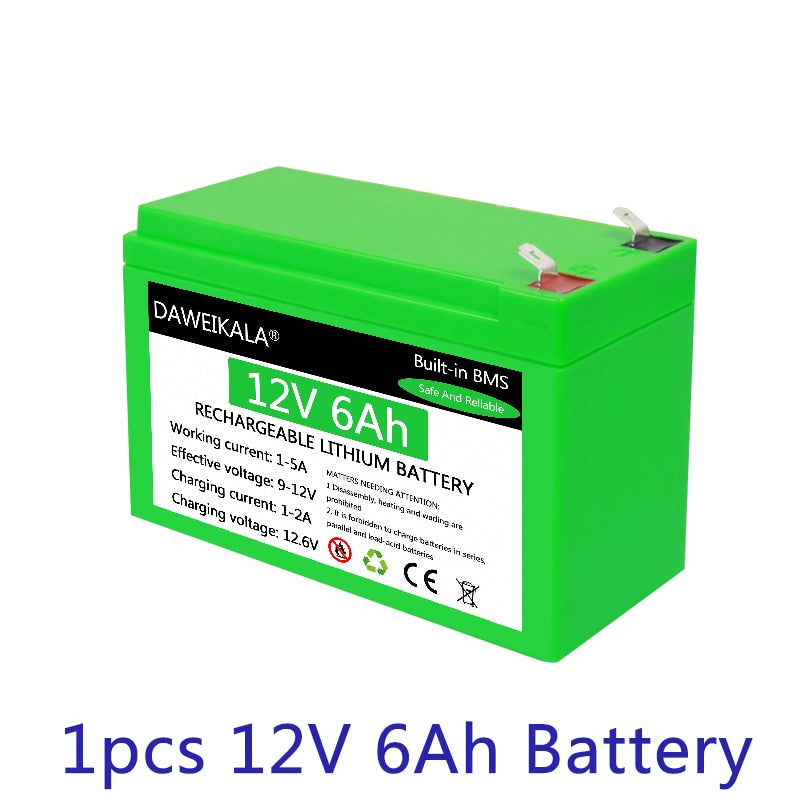 12V Battery 18650 Battery Pack 18650 lithium battery recharable battery Solar storage Battery Electric lighting Outdoor battery