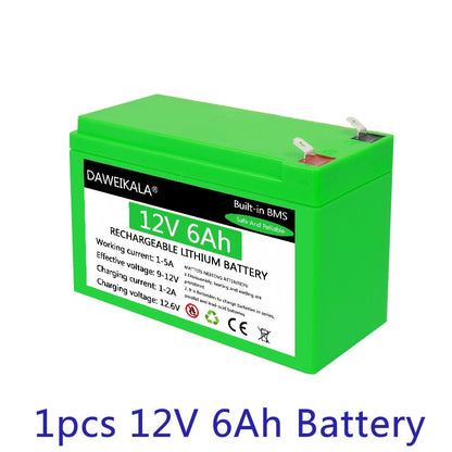 12V Battery 18650 Battery Pack 18650 lithium battery recharable battery Solar storage Battery Electric lighting Outdoor battery