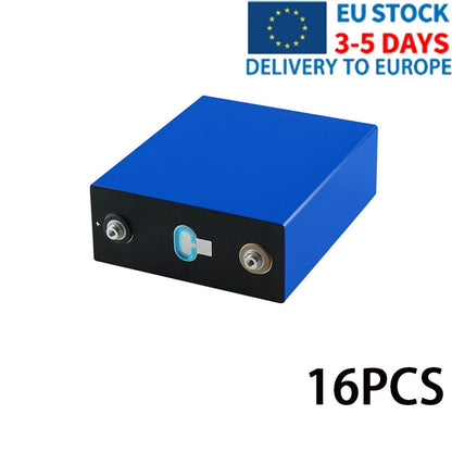 320AH Lifepo4 Battery 3.2V Lithium Iron Phosphate Solar Battery Pack DIY Cells For 12V 24V 48V EV Home Boats Wheelchair Forklif