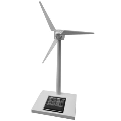 Solar Powered Windmill Toy 3D Windmill Model - Education Fun Science Toys ABS Plastics Wind Turbine for Kids Boy Puzzle Toys