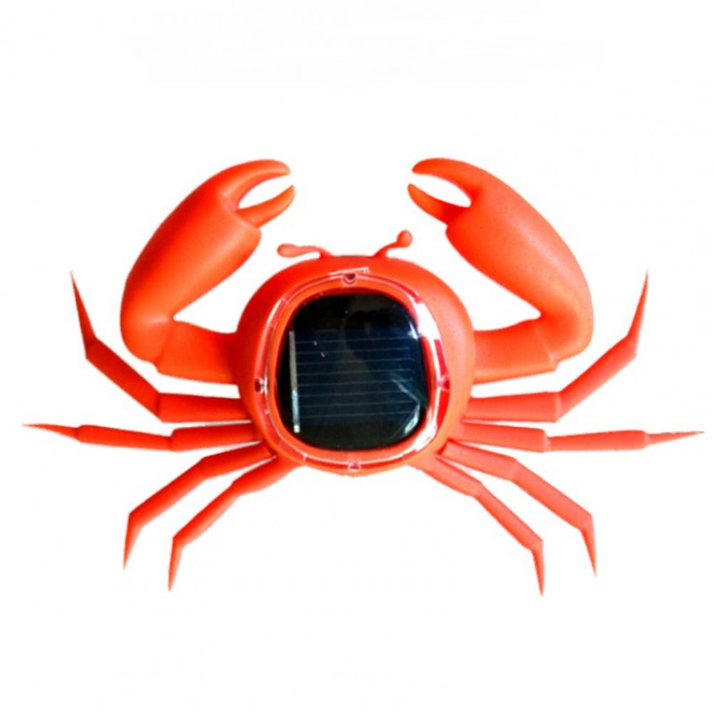 Solar Toy Shock-resistant Toy Environmentally Solar Toy Crab Educational Science Puzzle for Toy Gifts No Batteries Needed