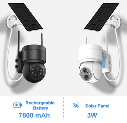 CHAMOUS 2.5K 4MP WiFi Wireless Outdoor IP Camera Solar Panel 1080P CCTV Security Camera Battery Long Standby ICsee Video Surveillance
