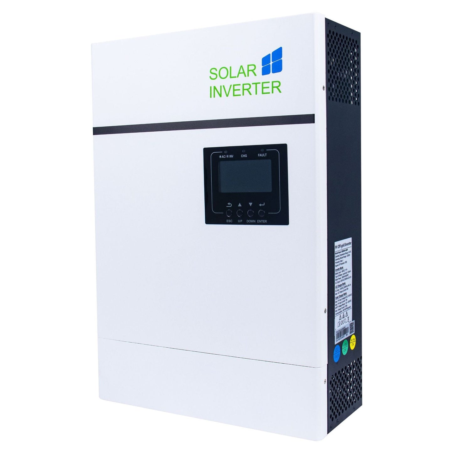 3.5-5KW 230VAC 48VDC Solar Off-grid Inverter - Built-in Solar MPPT Controller Sine Wave Inverter 50/60HZ Can Work Without Battery