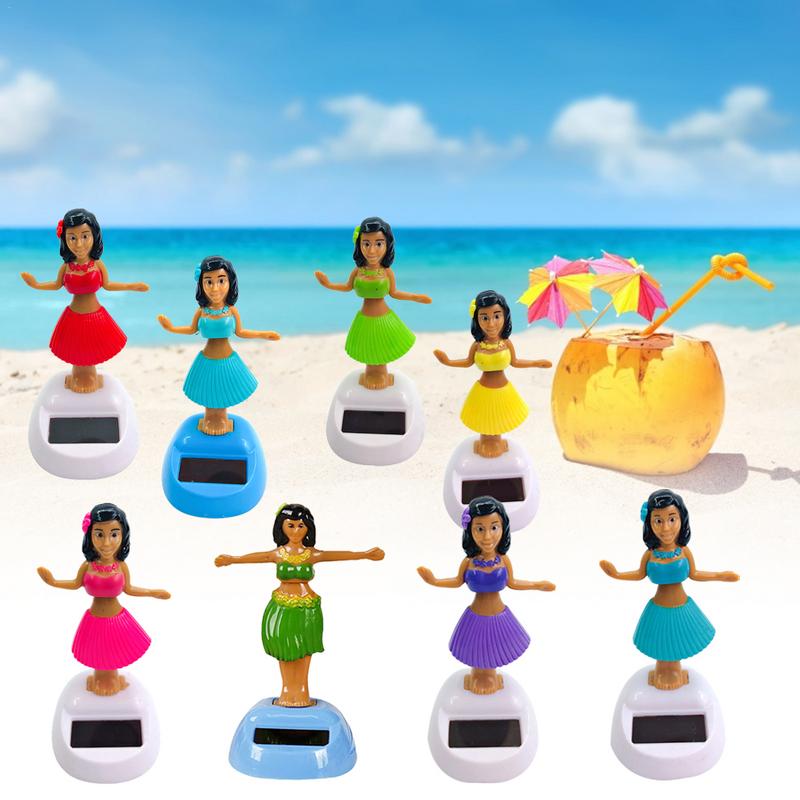 Solar Dancing GirlShaking Head Toy - New Solar Powered Dancing Girl Fashion Swinging Bobble Dancer Toy For Kids Dropshipping