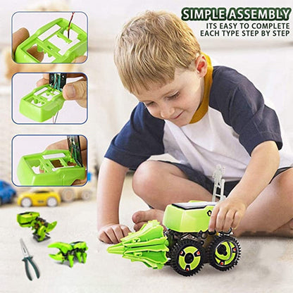 3In1 Assembling Dinosaur Solar Kit for kids Childern Gift Puzzle Robot Scientific Experiment Toys Stem Toy Educational Toys