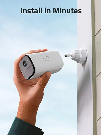 Eufy E40 security SoloCam - Outdoor Security Camera WiFi Wireless Wire-Free 2K Resolution90dB Alarm IP65 Weatherproof