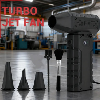 160000RPM Powerful Air Blower Handheld Car Wash Air Gun Electric Turbo Jet Fan 52m/s Wind Speed Brushless Motor Violent Fan Dry