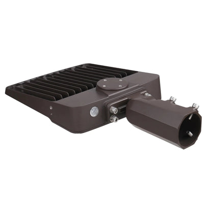 300W LED Parking Lot Shoebox Light-42.000 Lumens-5700K-With Bracket Mount-5 Years Warranty
