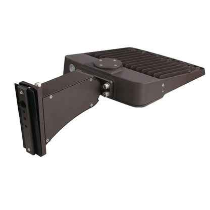 300W LED Parking Lot Shoebox Light-42.000 Lumens-5700K-With Bracket Mount-5 Years Warranty