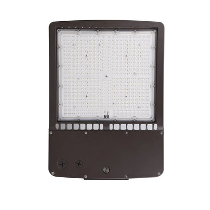 150W LED Parking Lot Shoebox Light-21.000 Lumens-5700K-400W Metal Halide Equivalent-With Bracket Mount