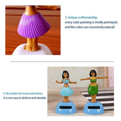 Solar Dancing GirlShaking Head Toy - New Solar Powered Dancing Girl Fashion Swinging Bobble Dancer Toy For Kids Dropshipping