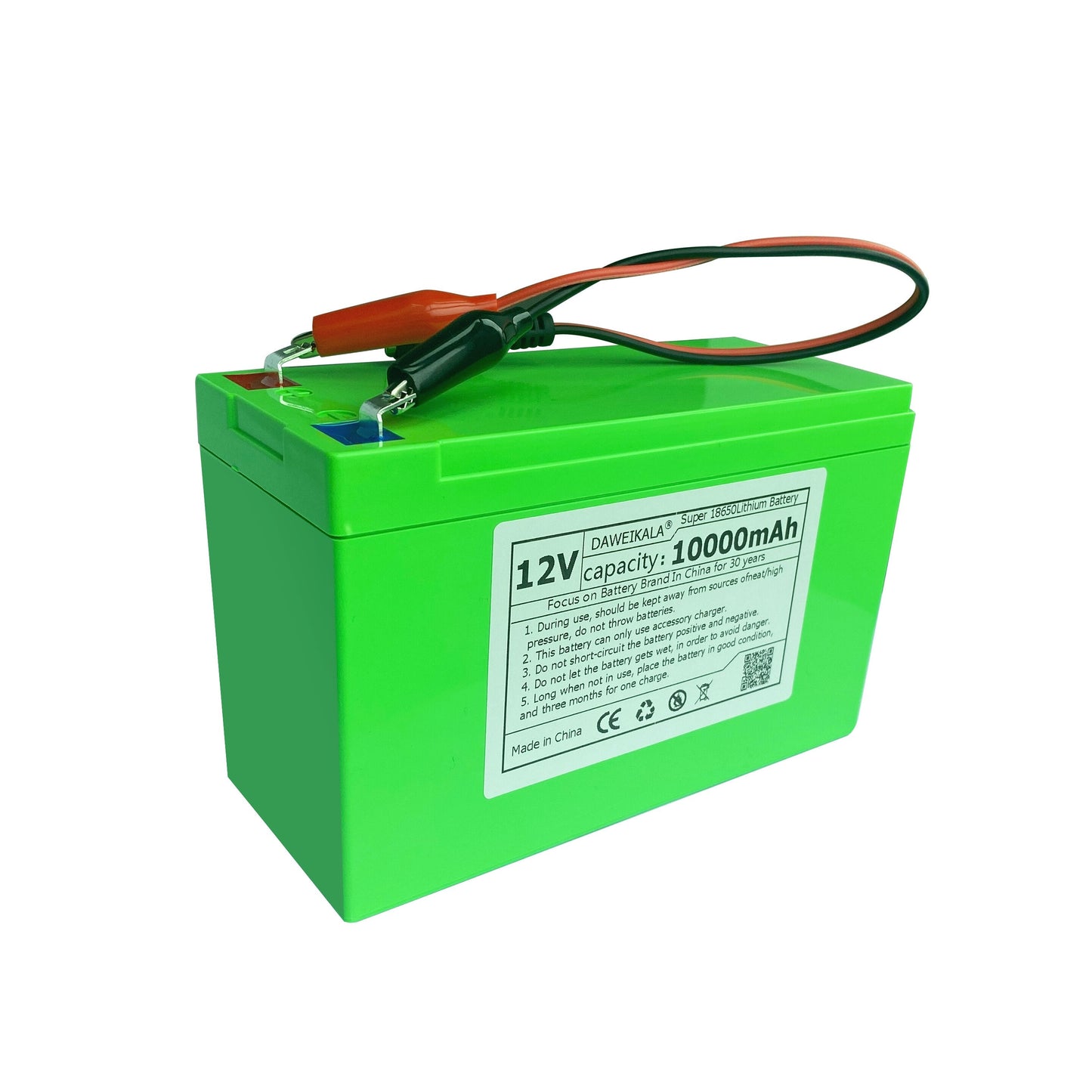 12v Battery 18650 Battery pack rechargeable lithium ion battery solar battery Electric toy car battery Storage battery with BMS