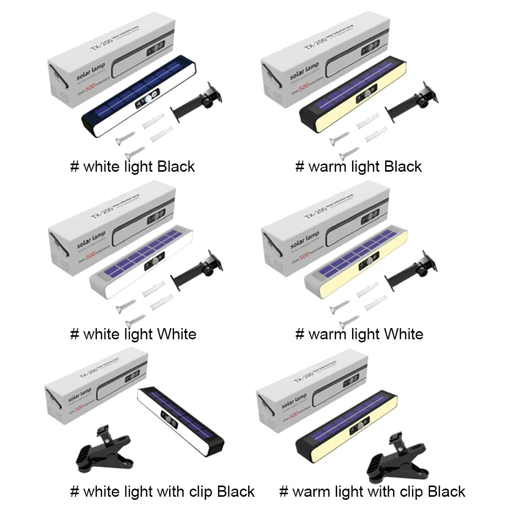 Motion Sensor Clip Solar Light